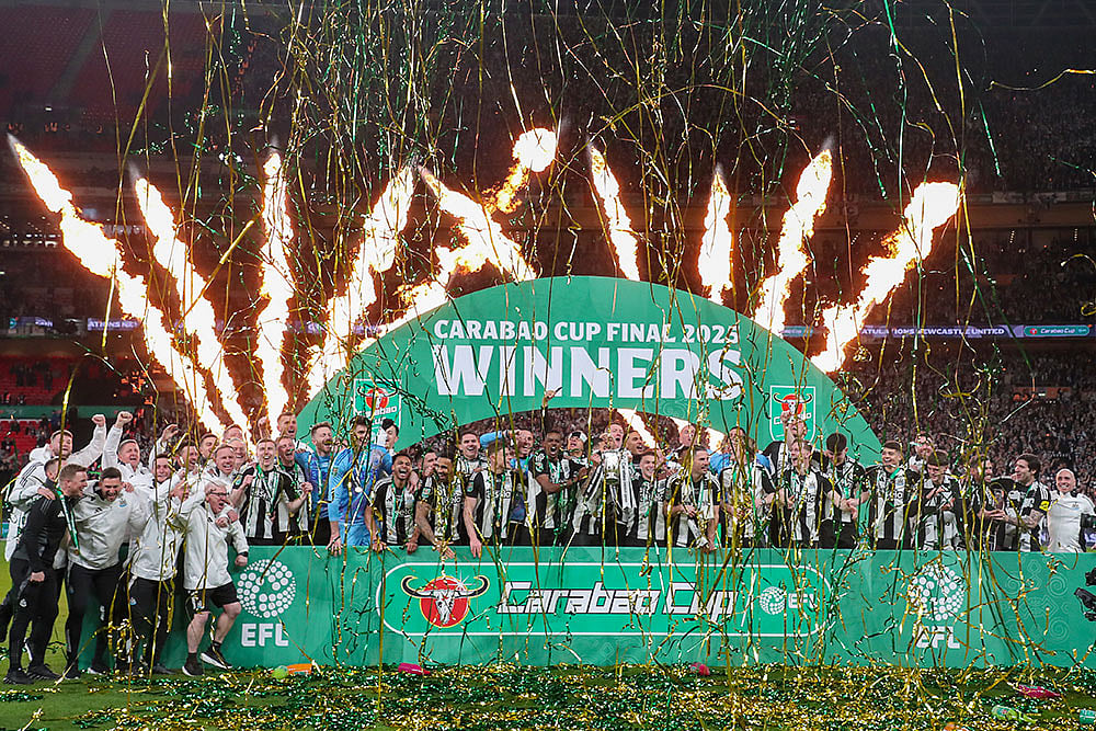 | Photo: AP/Scott Heppell : EFL Cup Final: Newcastle United vs Liverpool