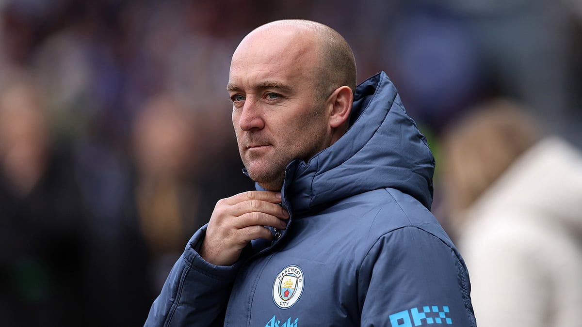 Manchester City women's interim manager, Nick Cushing