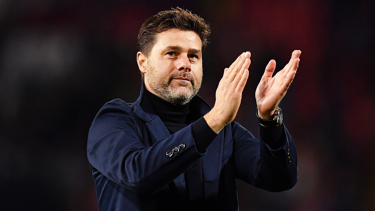 Mauricio Pochettino during his time in charge of Tottenham Hotspur.