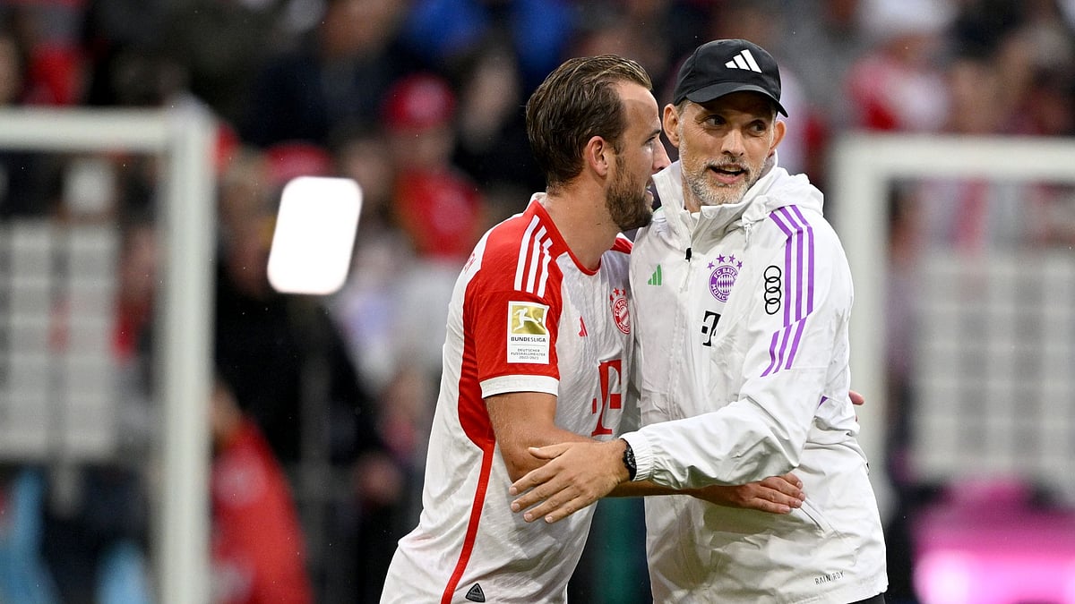 Harry Kane and Thomas Tuchel at Bayern Munich