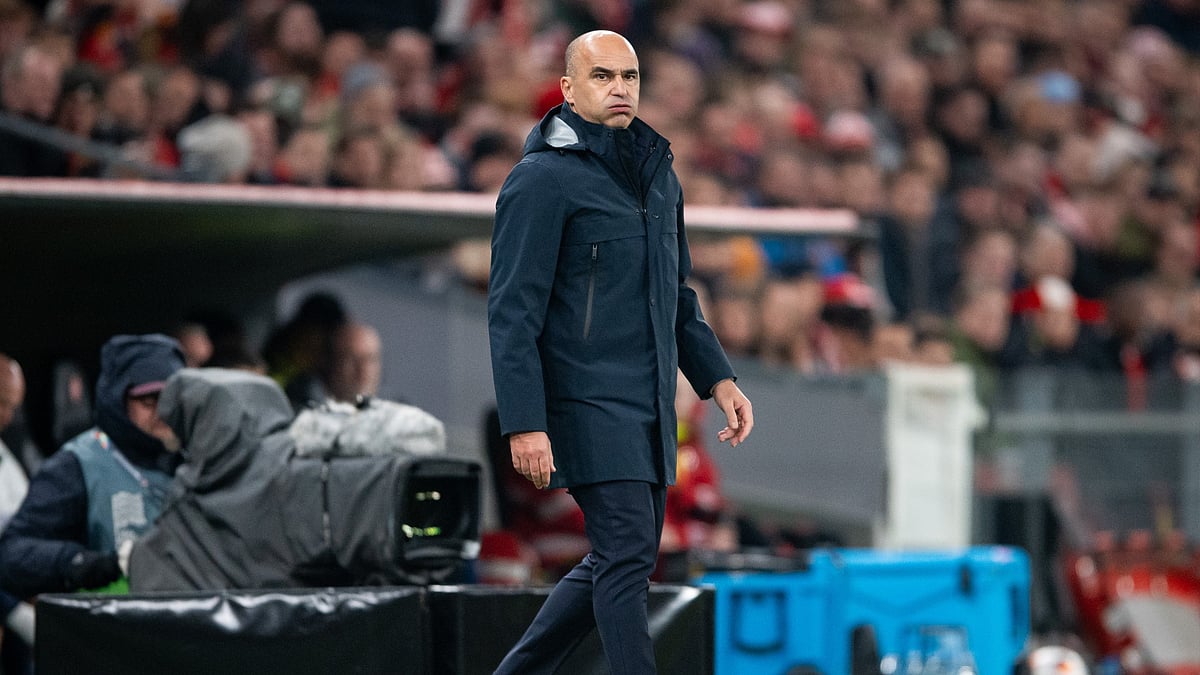 Portugal head coach Roberto Martinez