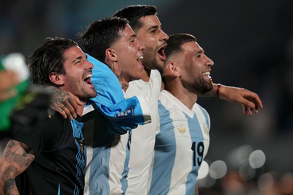 | Photo: AP/Matilde Campodonico : Uruguay Argentina Wcup 2026 Soccer
