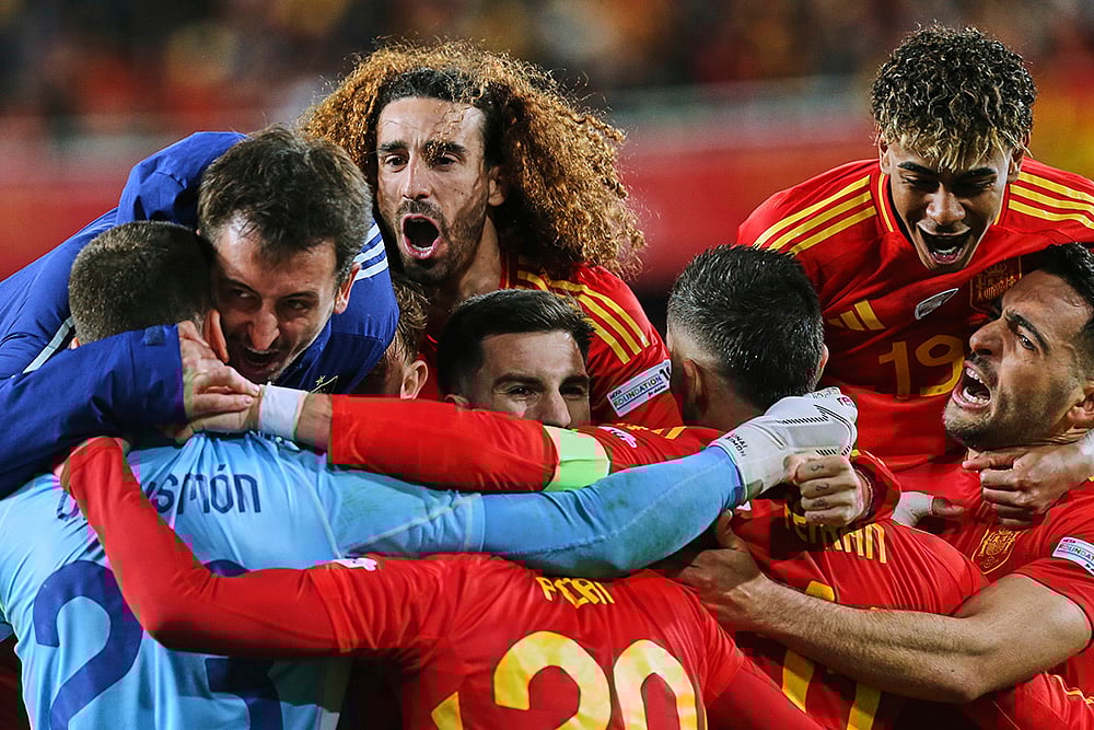 | Photo: AP/Alberto Saiz : Nations League 2024-25 Quarter-Finals: Spain vs Netherlands