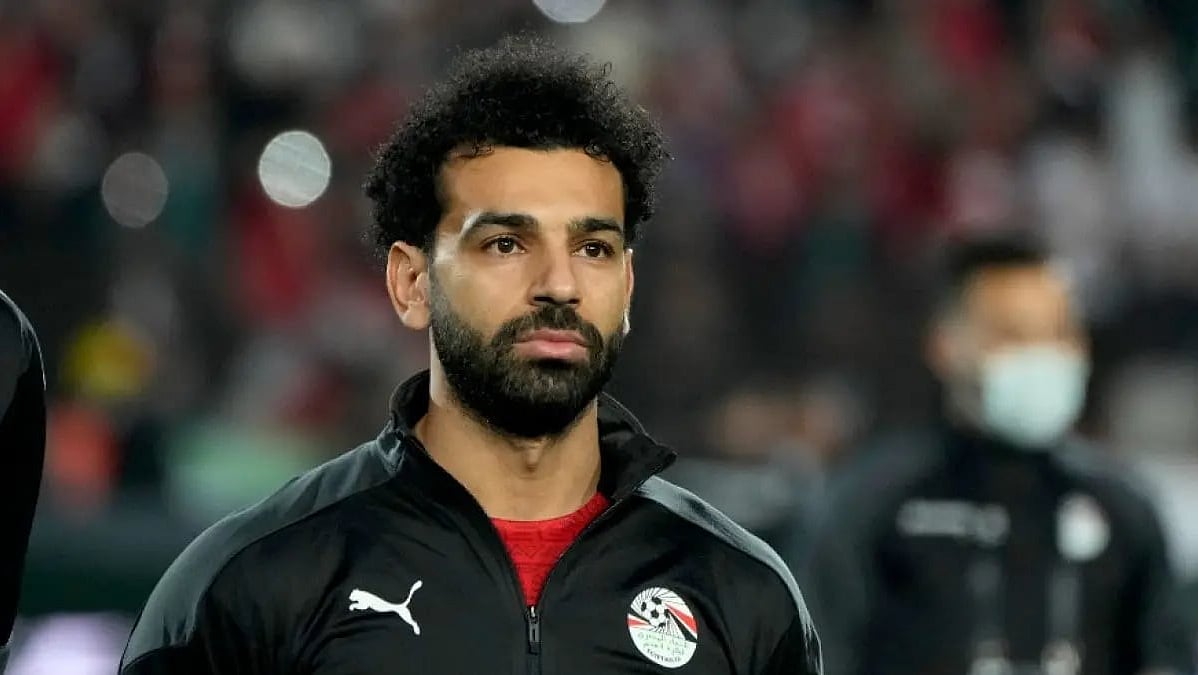 File : Egypt forward Mohamed Salah will be seen in action.