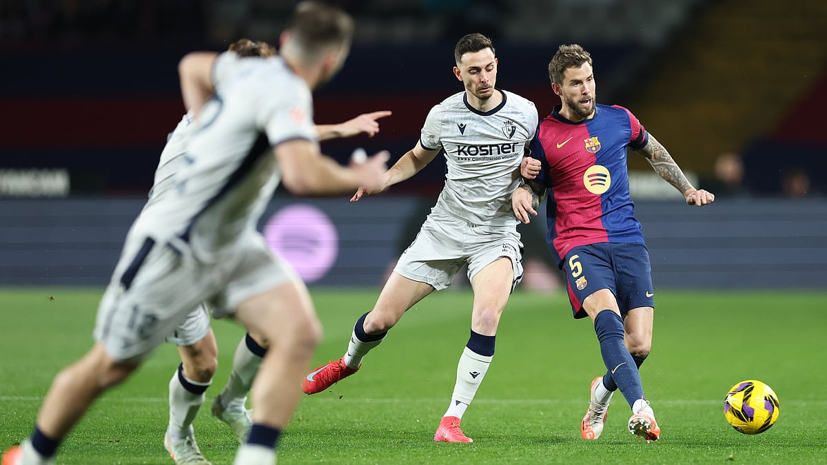 Inigo Martinez in action against Osasuna