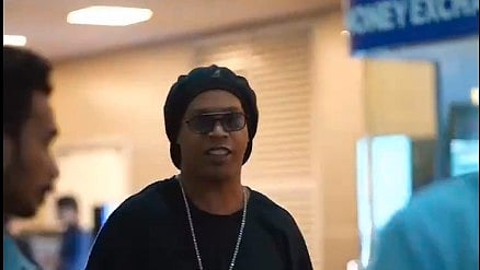 X/ChennaiyinFC : Ronaldinho in India.