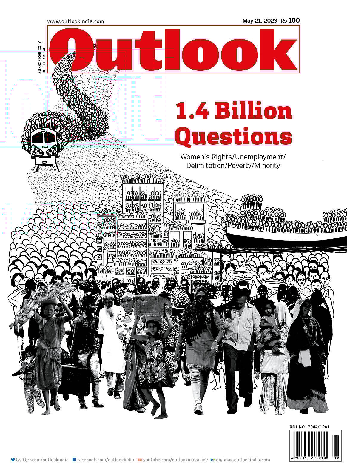 Outlook cover 1.4 billion questions