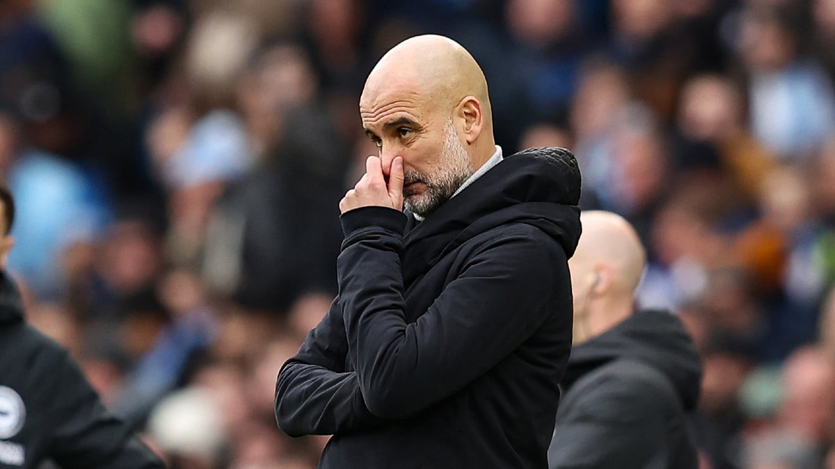 Pep Guardiola has endured a difficult season