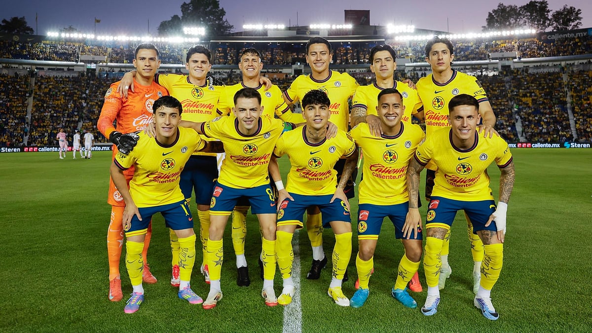 X/Club America EN : File photo of the Club America football outfit.