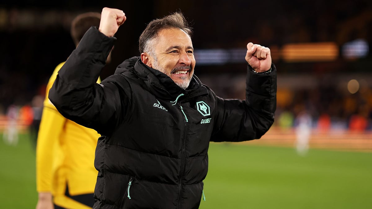 Pereira shows his delight after Wolves beat West Ham