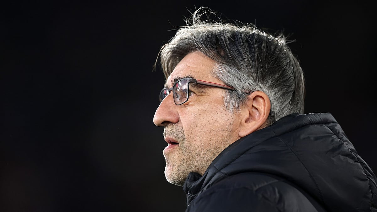 Ivan Juric looks on during Southampton's match with Crystal Palace.
