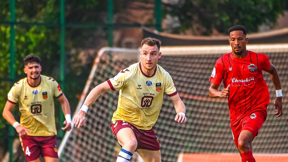 Photo: X | Inter Kashi : Inter Kashi FC players during a match against Churchill Brothers.