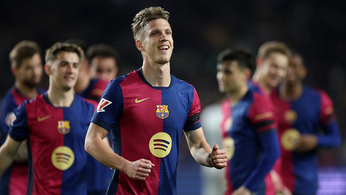 Barcelona and Spain midfielder Dani Olmo