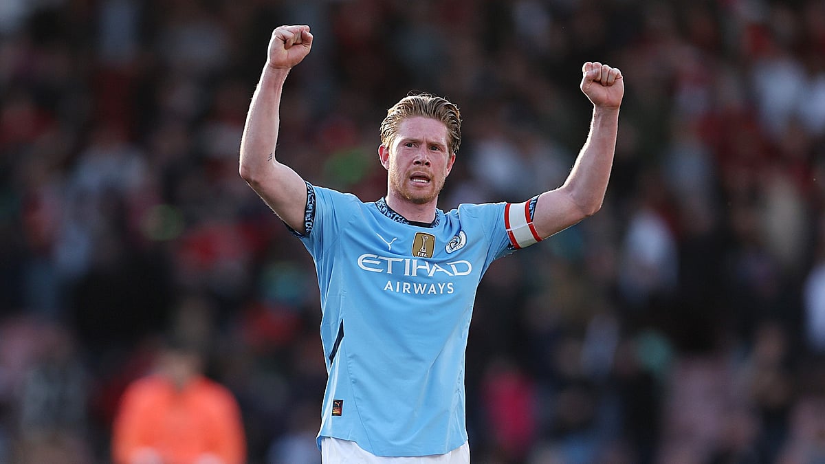 Manchester City's Kevin De Bruyne will leave at the end of 2024-25