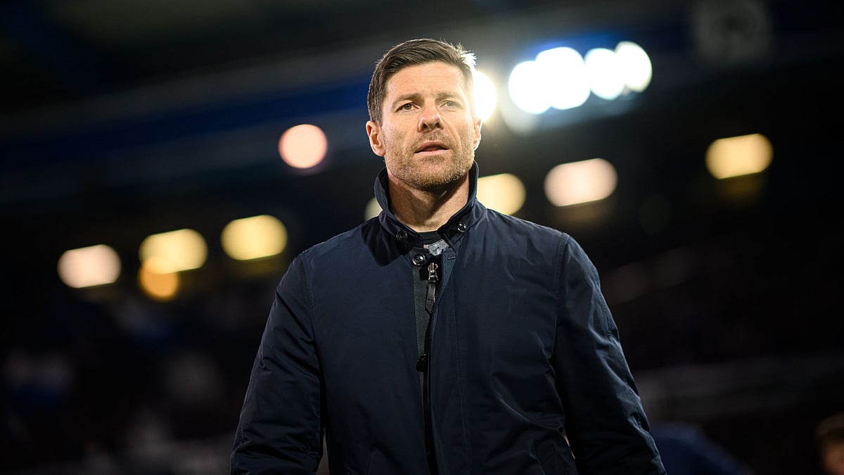 Bayer Leverkusen head coach Xabi Alonso