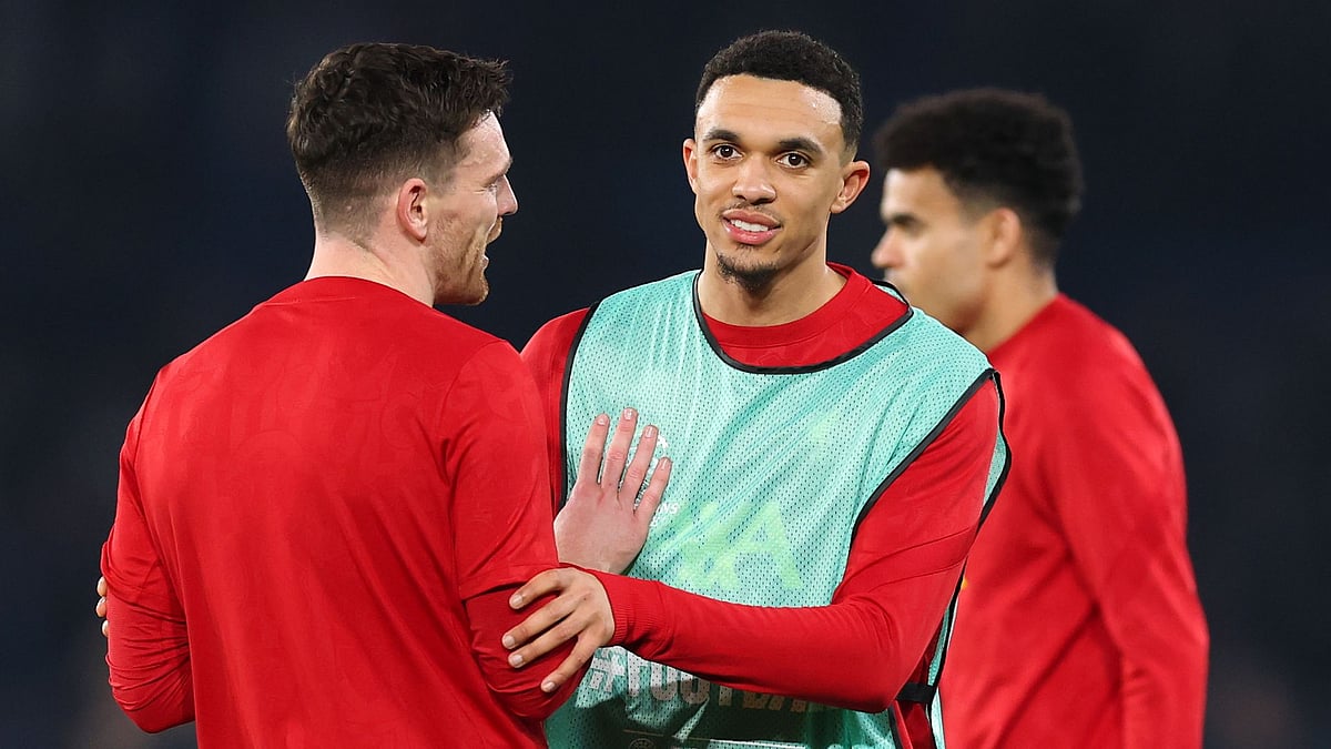 File : Robertson says nobody is any the wiser about Alexander-Arnold's future.