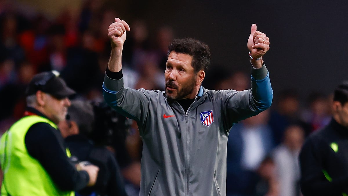 File : Atletico Madrid boss, Diego Simeone