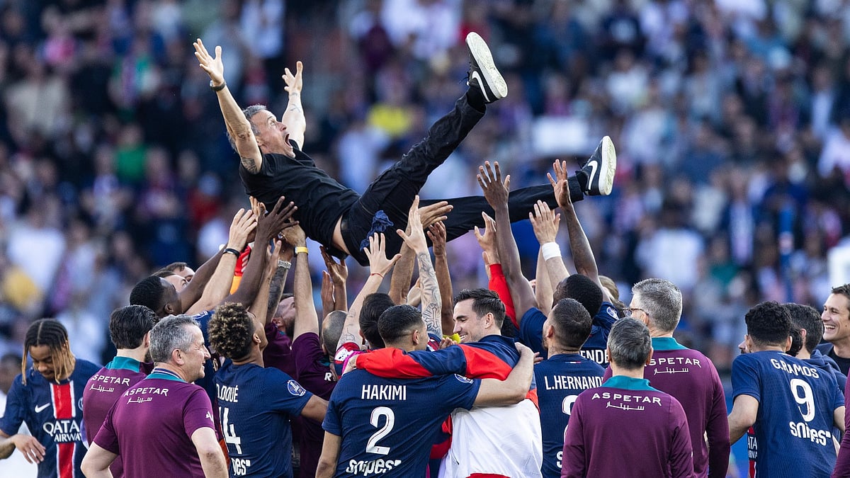 Paris Saint-Germain head coach Luis Enrique