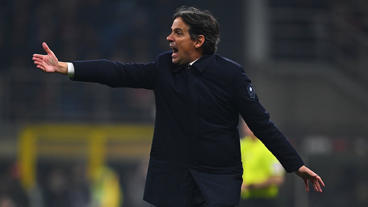 Inter head coach Simone Inzaghi