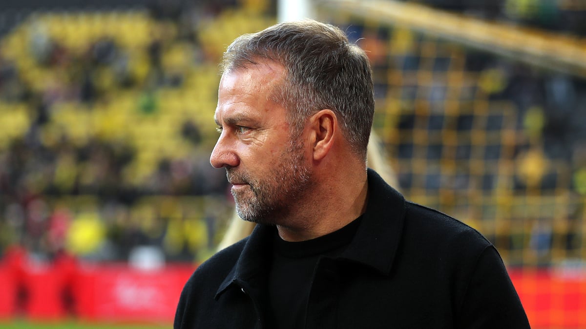 Barcelona boss, Hansi Flick.