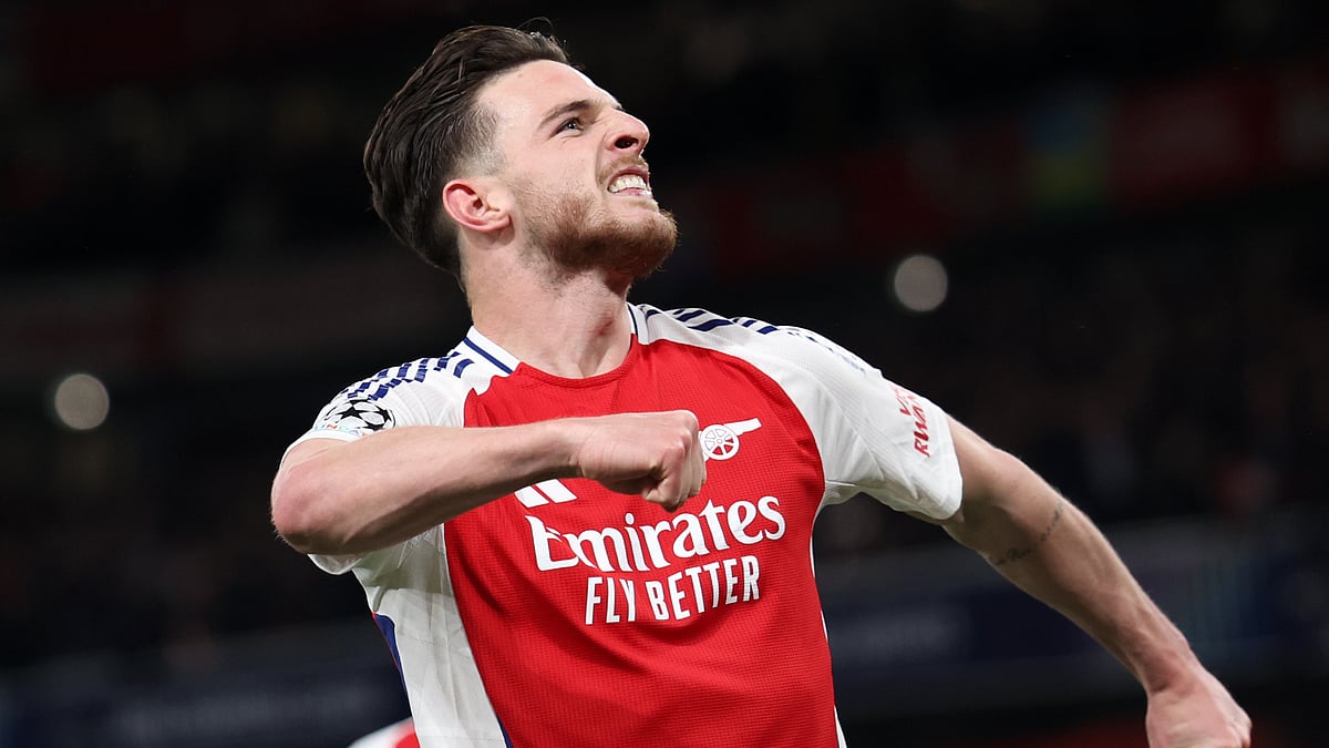 Declan Rice produced a match-winning performance against the European champions