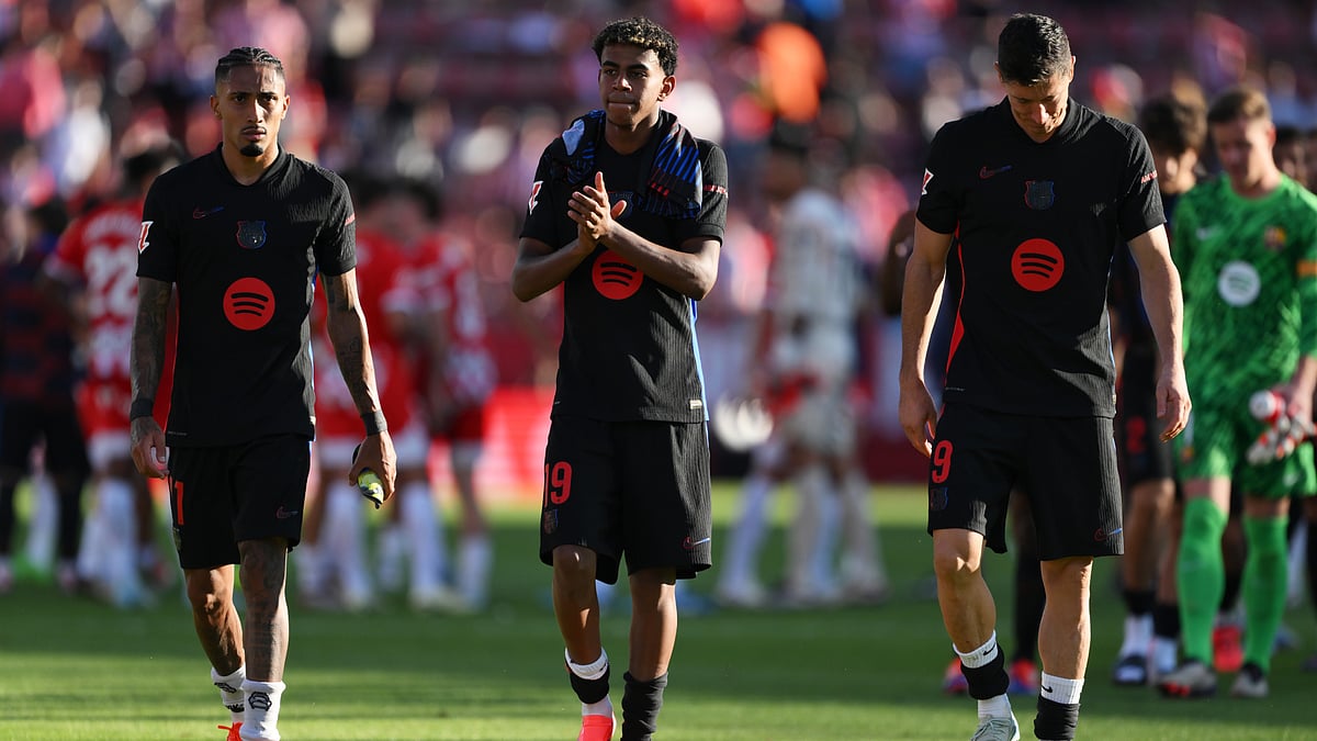 File : Barcelona forwards Raphinha, Lamine Yamal and Robert Lewandowski will be crucial against Villarreal CF.