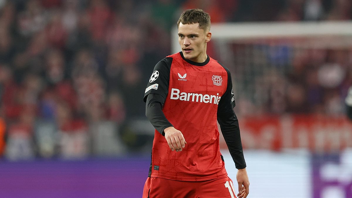 Bayer Leverkusen's Florian Wirtz