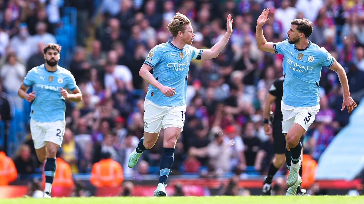 De Bruyne led City's revival against Palace.