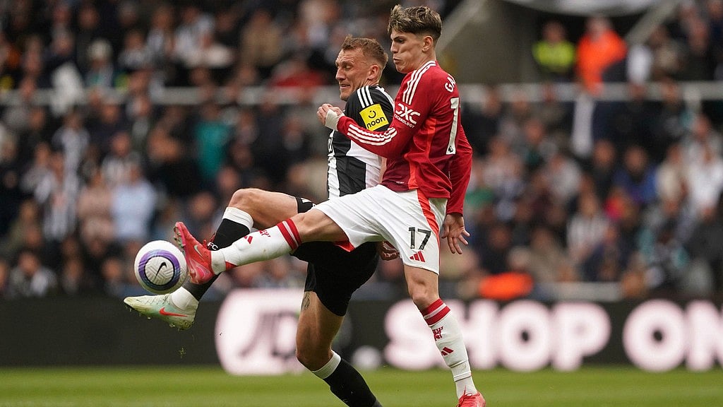 AP : Manchester United are up against Newcastle United in the Premier League tie.