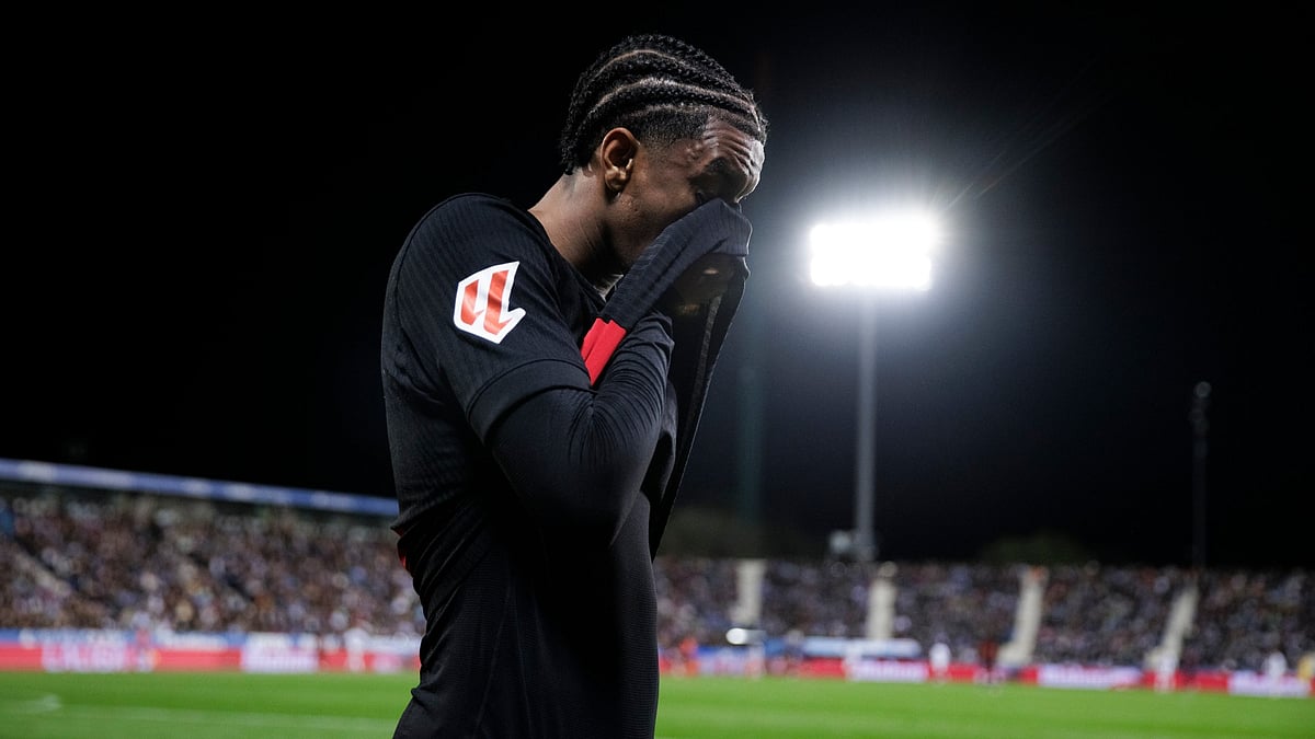 Barcelona left-back Alejandro Balde