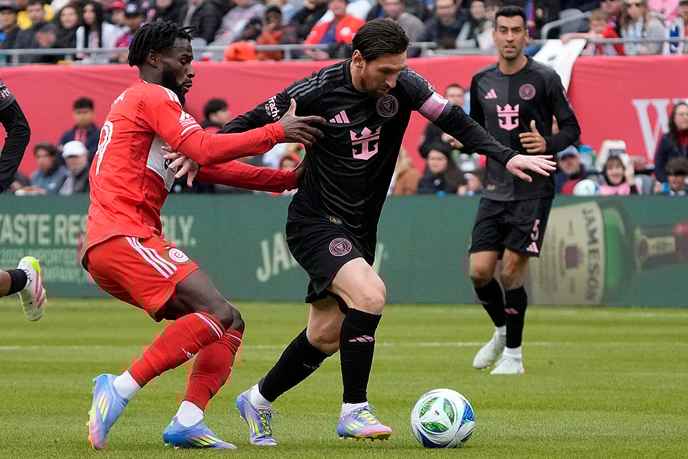| Photo: AP/David Banks : MLS: Chicago Fire vs Inter Miami 