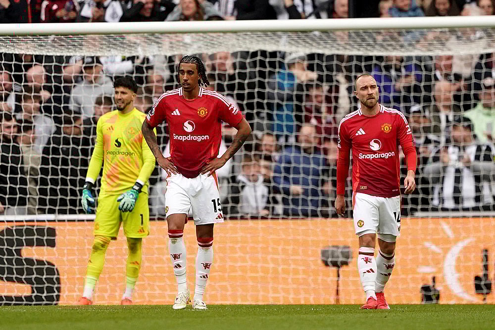 | Photo: Owen Humphreys/PA via AP : EPL 2024-25: Newcastle United and Manchester United