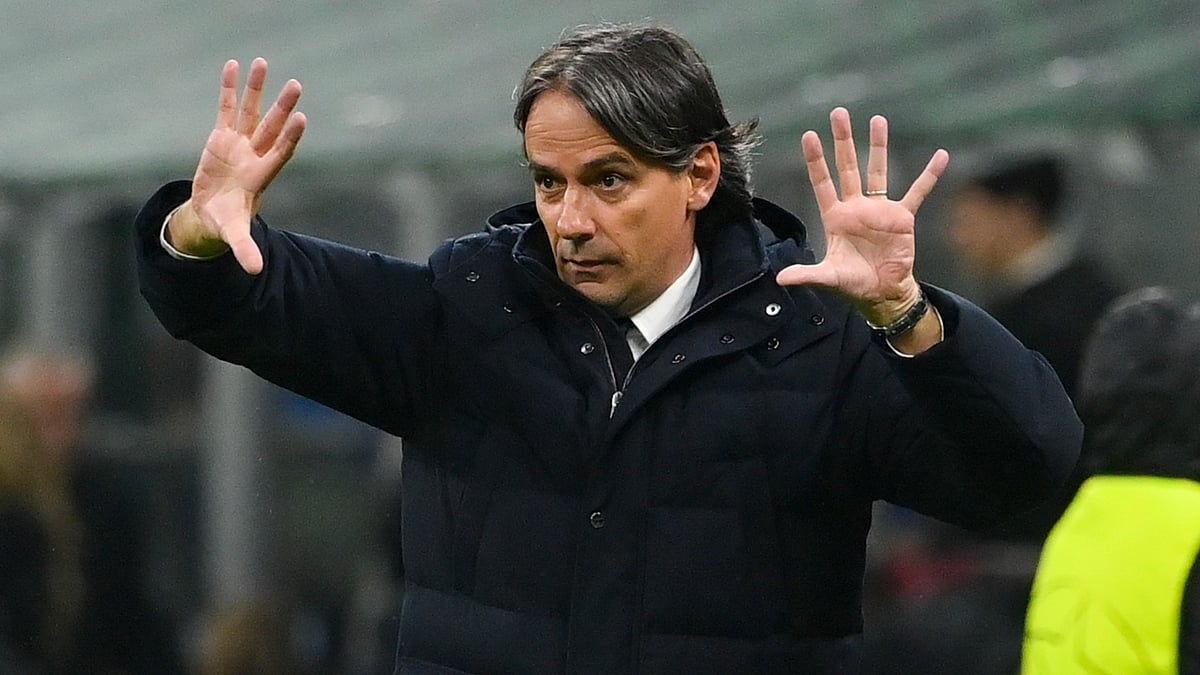 Inter head coach Simone Inzaghi