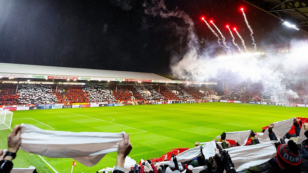 Photo: X | Aberdeen FC : Aberdeen FC's home venue, Pittodrie Stadium in Aberdeen.