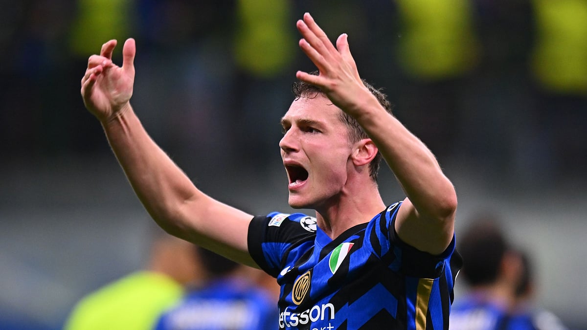 Inter goalscorer Benjamin Pavard