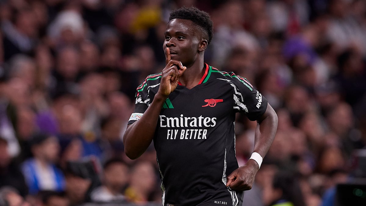 Arsenal's Bukayo Saka