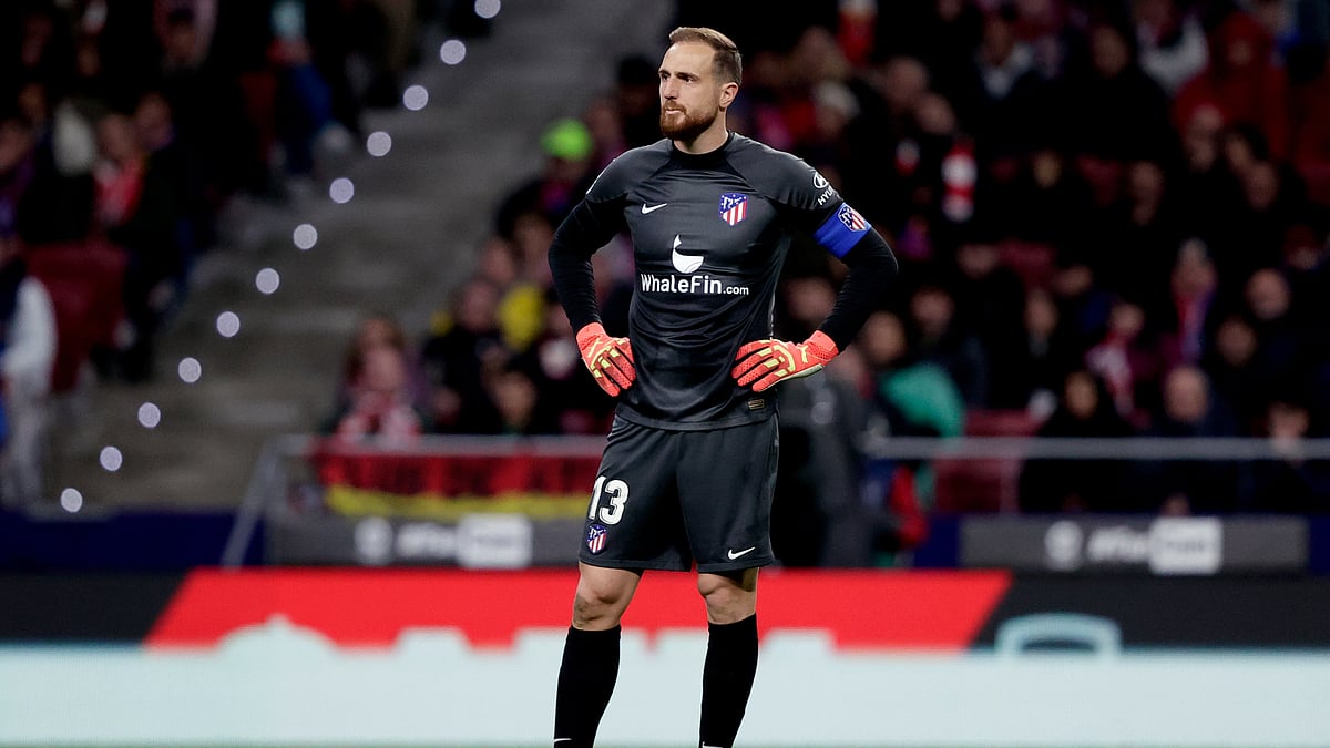 Jan Oblak was beaten at the last