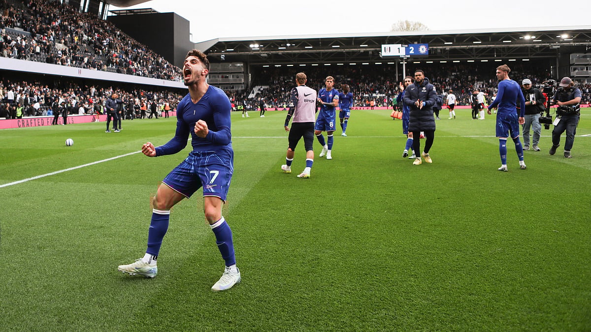 Pedro Neto celebrates his injury-time winner against Fulham
