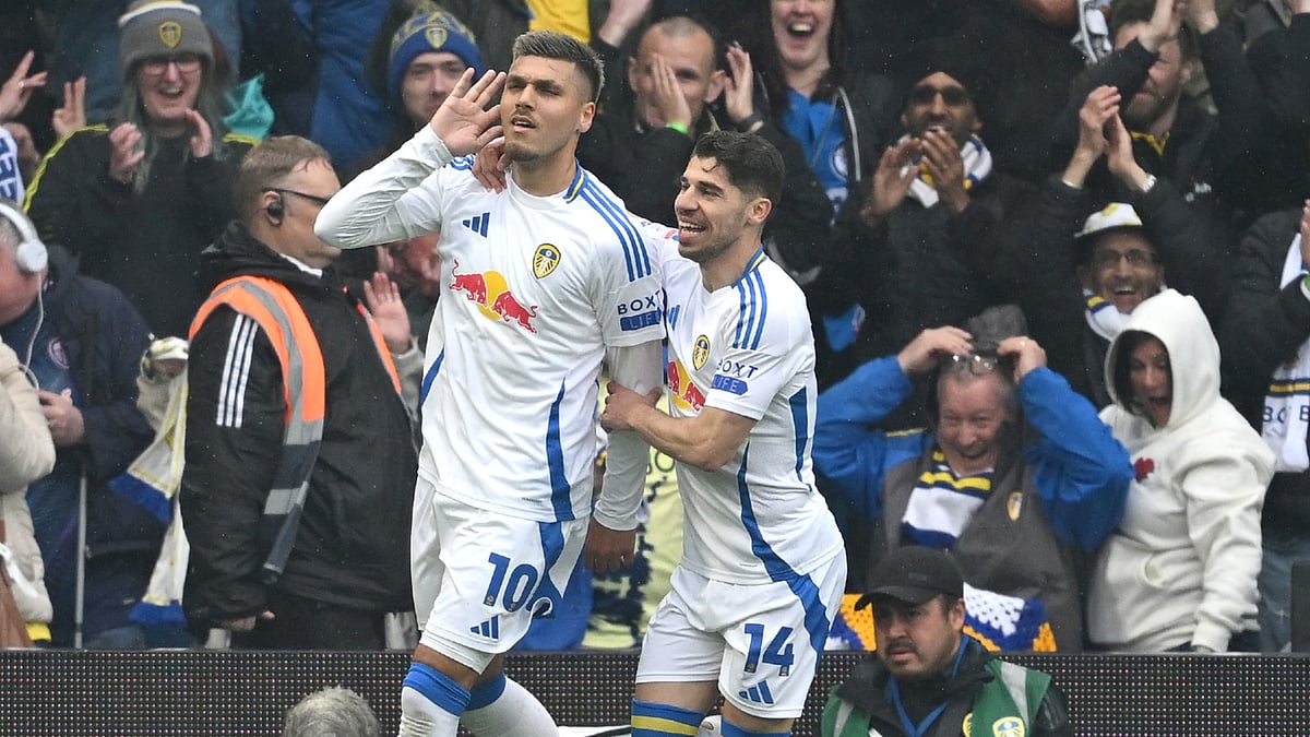 Joel Piroe scored four times for Leeds