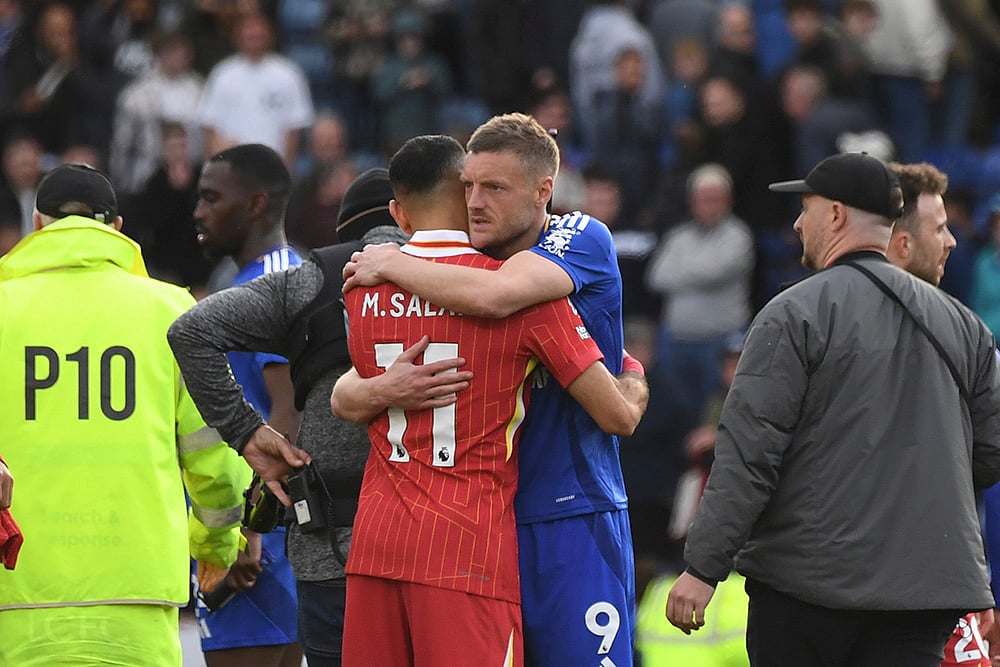 | Photo: AP/Rui Vieira : EPL 2024-25: Leicester City Vs Liverpool 