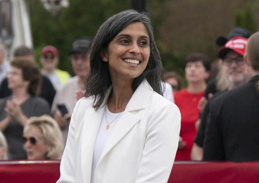 AP : Usha Vance, wife of U.S. Vice President J.D. Vance