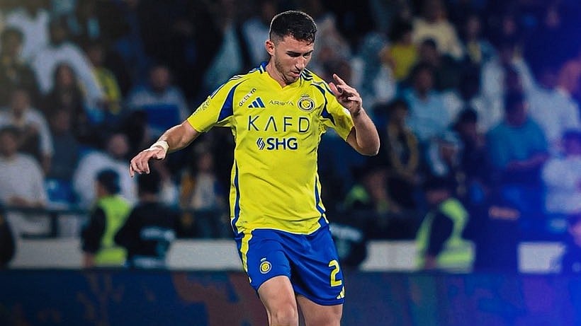 X/AlNassrFC_EN : Aymeric Laporte in action for Al-Nassr.