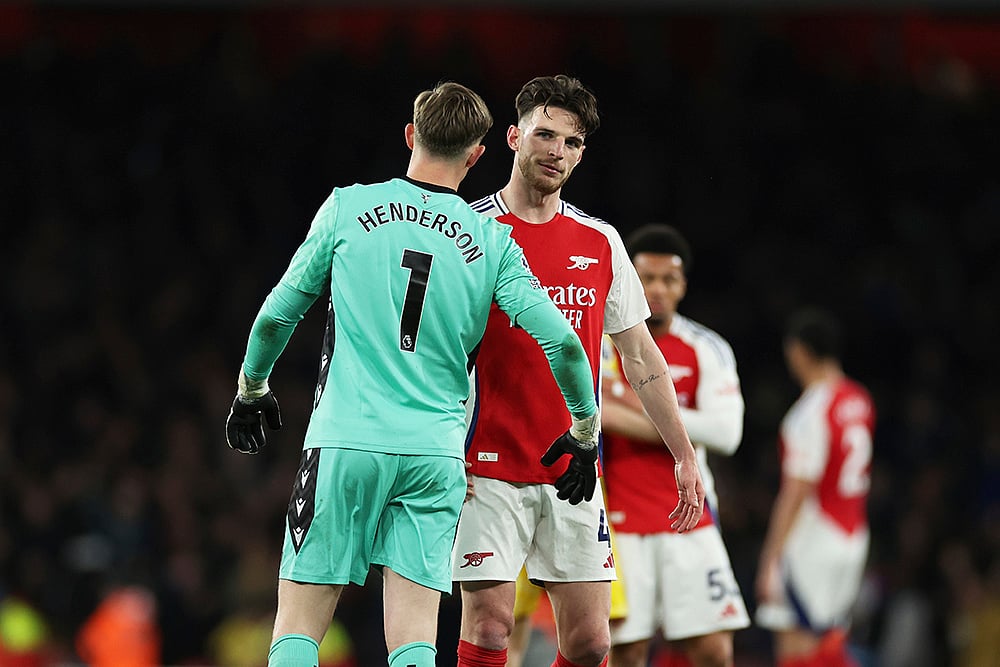 | Photo: AP/Ian Walton : EPL 2024-25:  Arsenal vs Crystal Palace