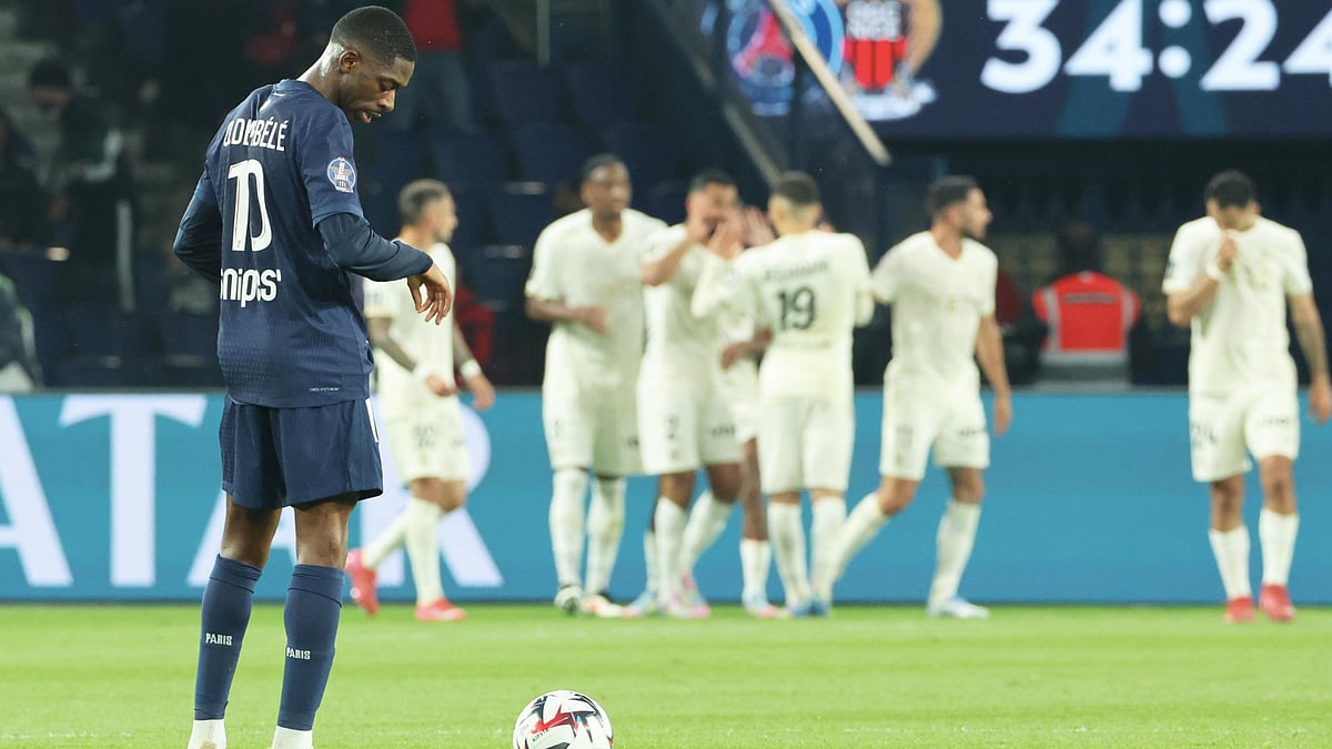 Ousmane Dembele was unable to inspire Paris Saint-Germain