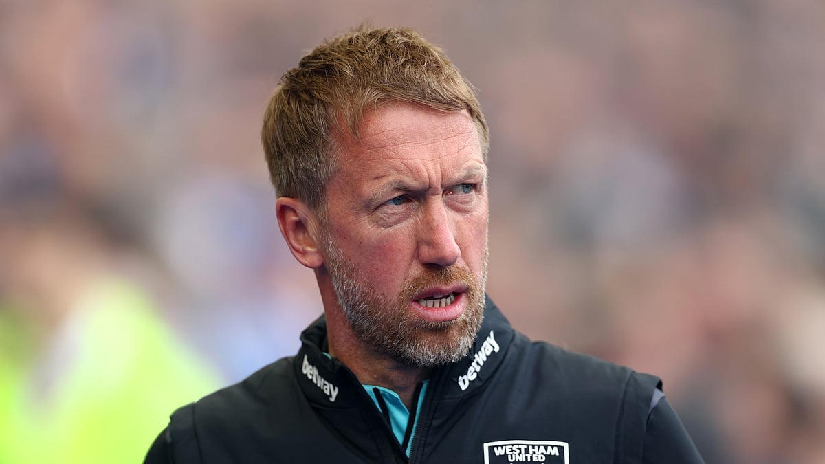 Graham Potter, West Ham head coach.