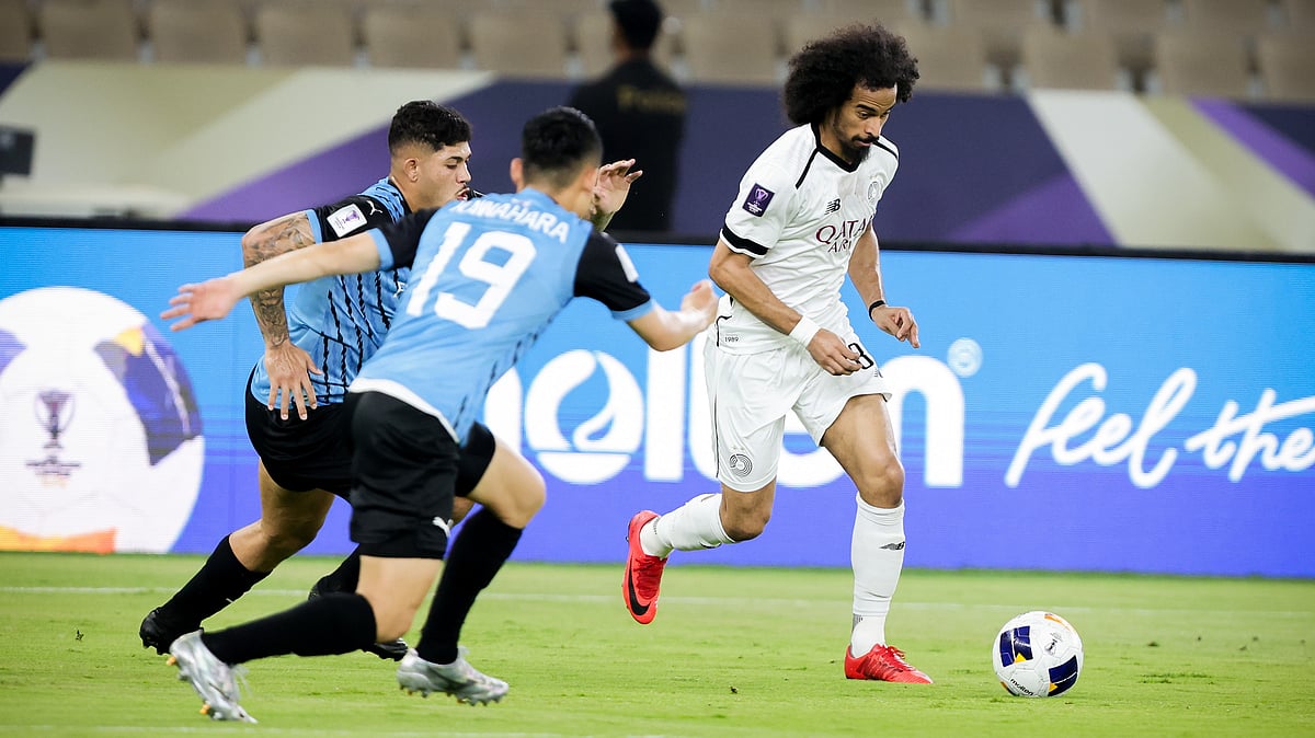 Photo: X/Al Sadd SC : Action from the AFC Champions League quarter-final match between Kawasaki Frontale and Al Sadd SC.