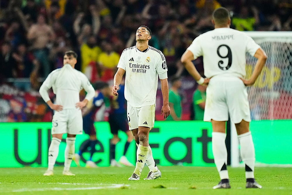 | Photo: AP/Jose Breton : Real Madrid recently lost to Barca in the Copa del Rey final.