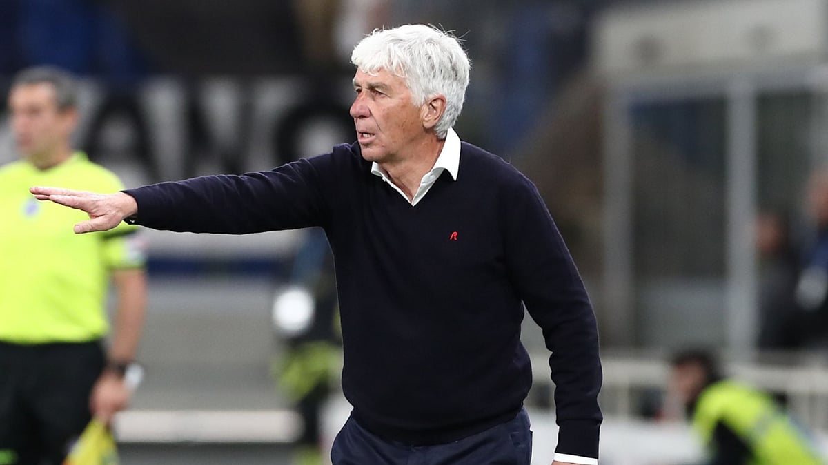 Atalanta boss Gian Piero Gasperini