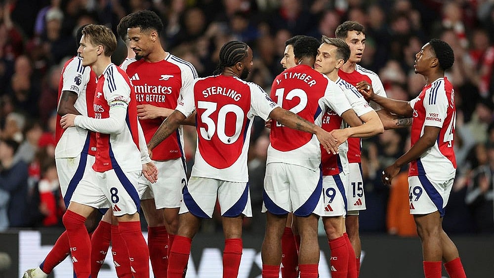 | Photo: AP/Ian Walton : EPL 2024-25:  Arsenal vs Crystal Palace
