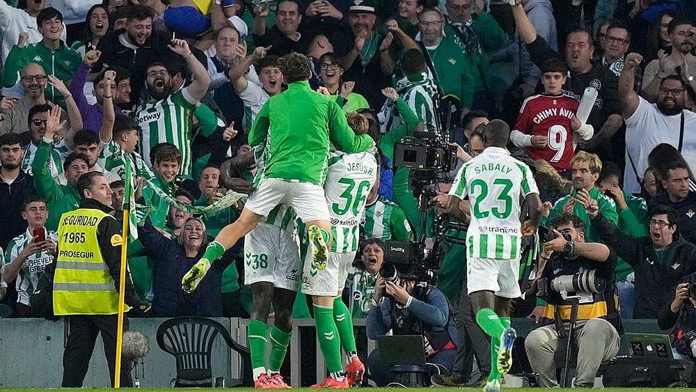 Photo: AP/Jose Breton : Real Betis are appearaing for a European semi-final for the first time in their history.